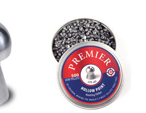 Crosman – Hollow Point 7.9gr .177 Caliber Premier Pellets (500 Count)